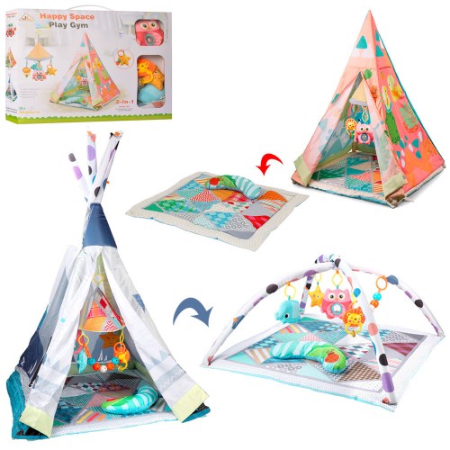 Momobebe Activity Play Gym and Play Tent for 0 to 7Y
